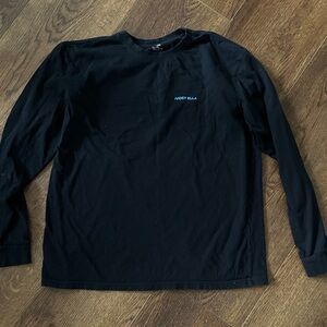 Ivory Ella Black Long Sleeve Tee